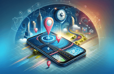 application GPS mobile