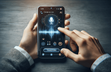 application pour changer de voix grâce à l'intelligence artificielle