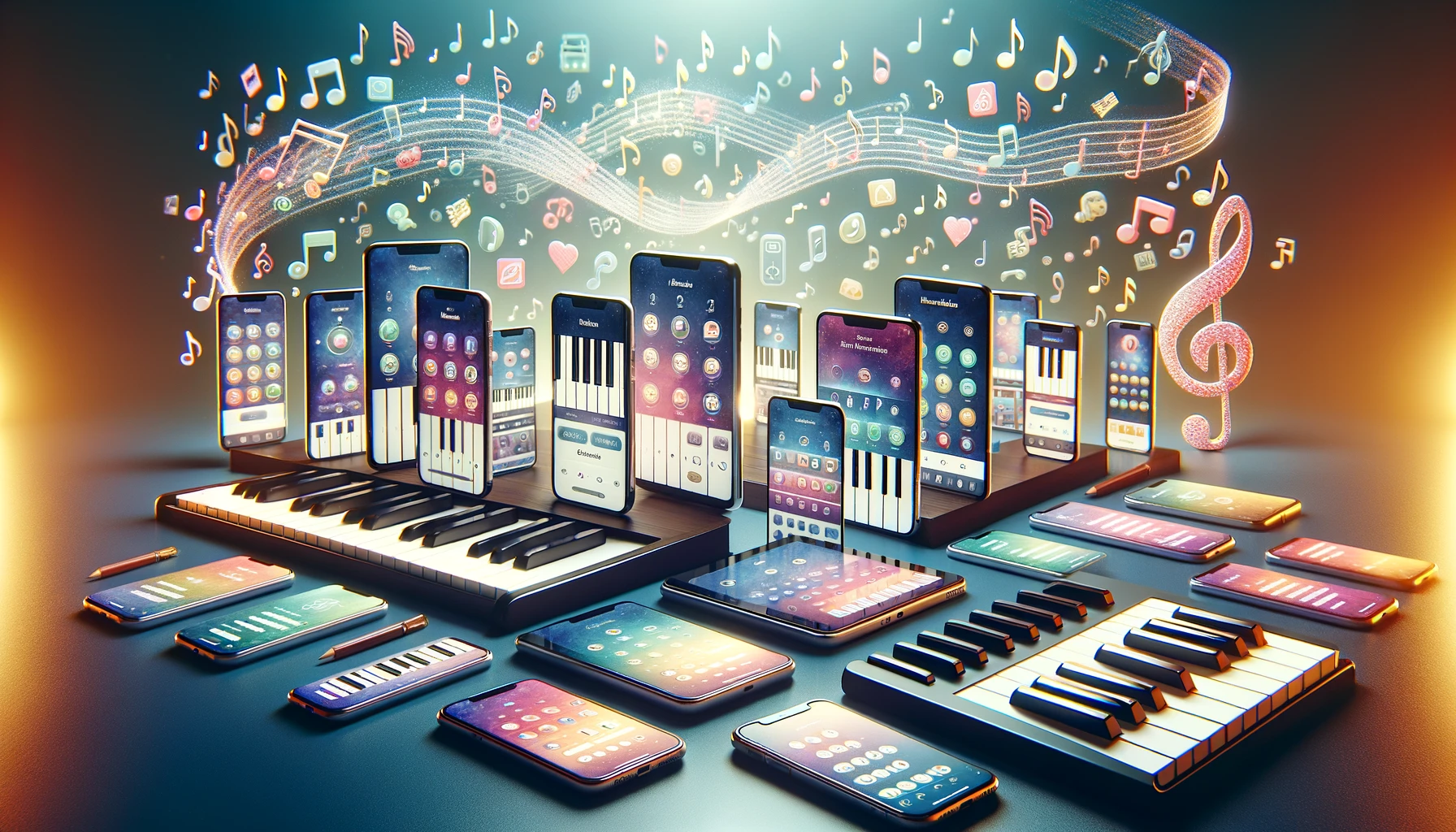 app to play the piano on your cell phone