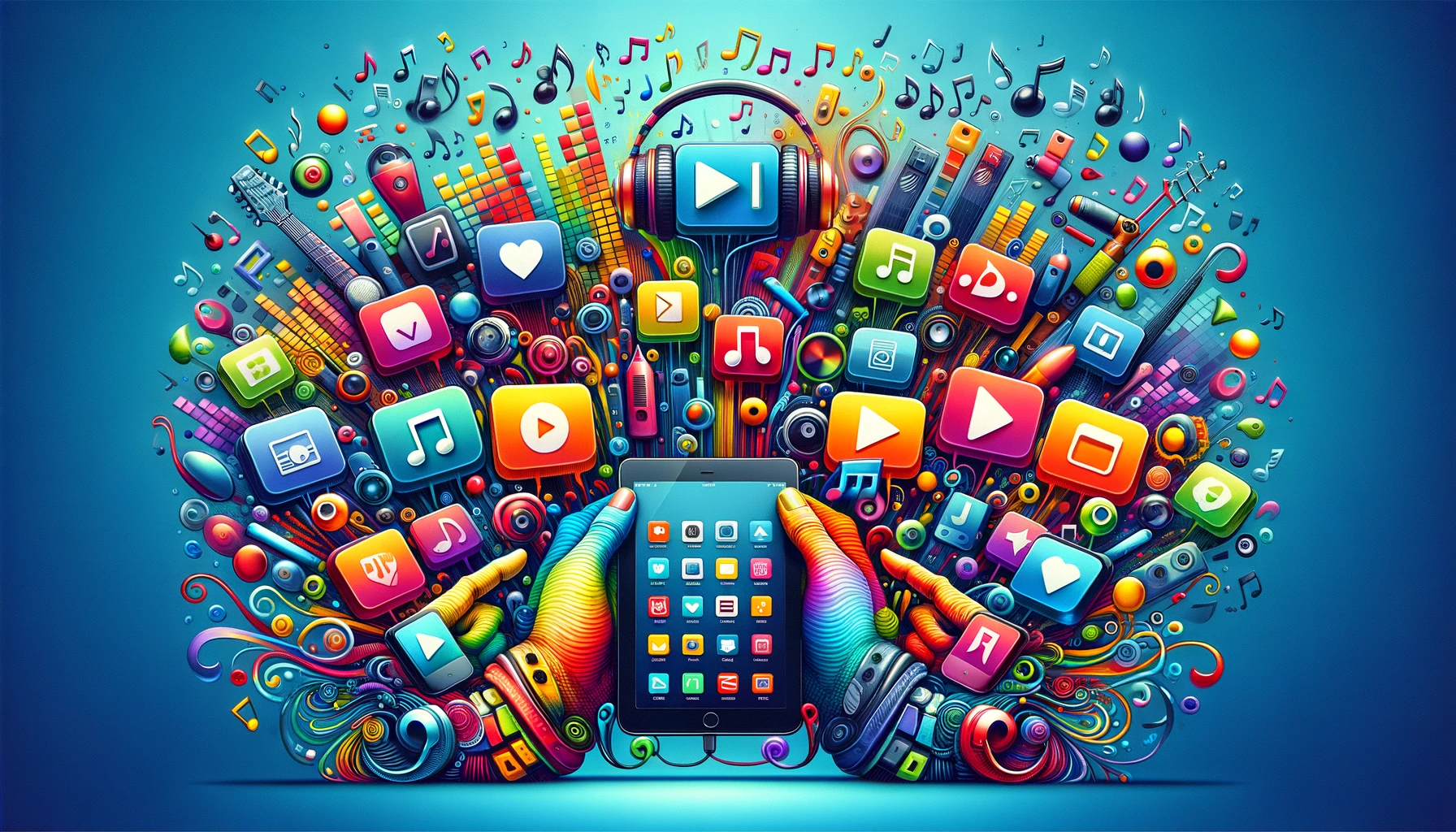 App to listen to music on your phone