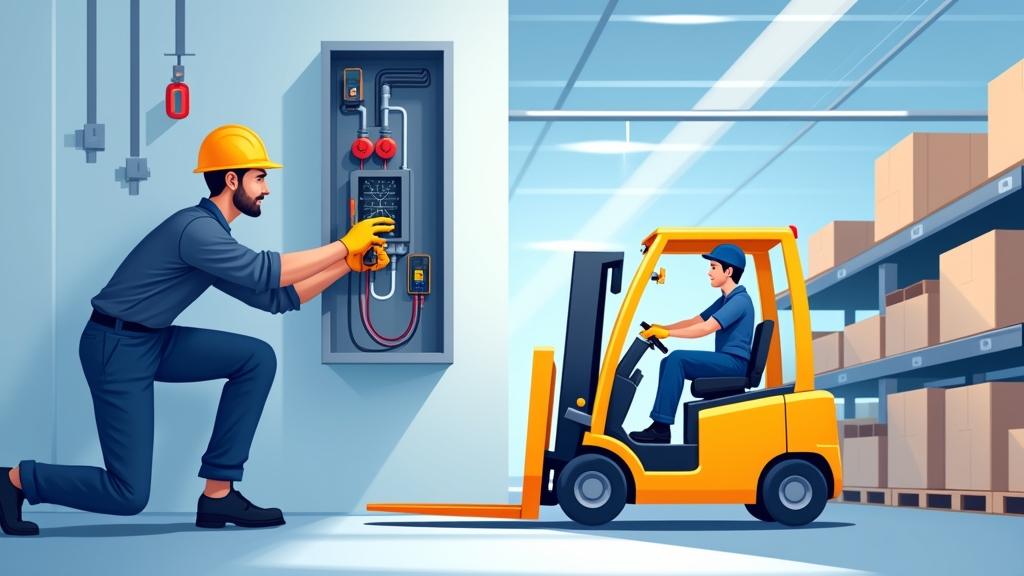 Domine 2 Profissões em Alta: Curso Grátis de Eletricista e Operador de Empilhadeira