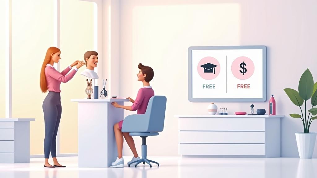 Tudo sobre o curso de cabeleireiro, e como encontrar opções gratuitas e pagas